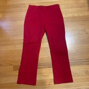 Gap Crop Flare Pants Red Size Women's Size 08